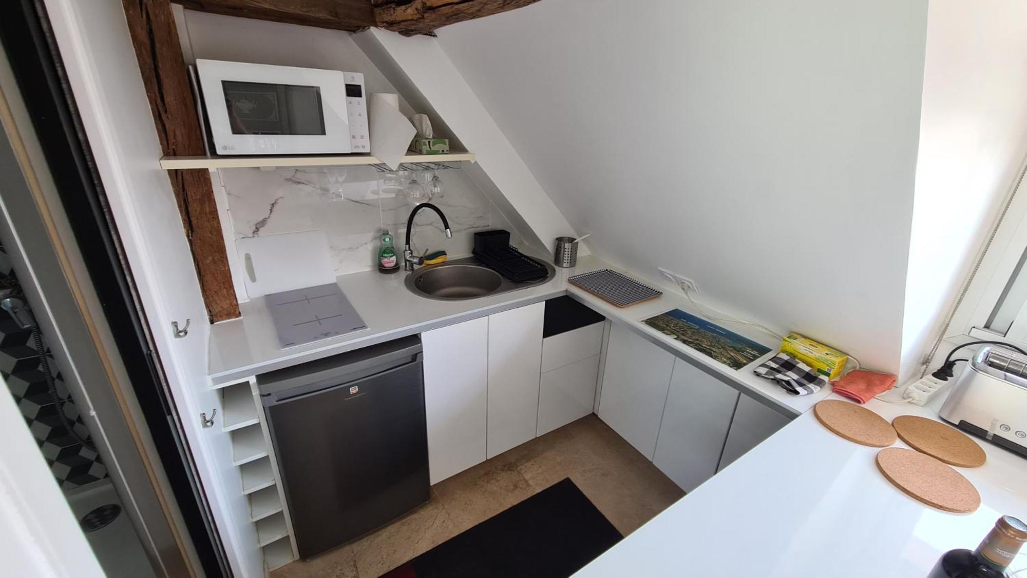 Appartement Coeur De Paris Avec Vue Sur Les Toits Exterior foto